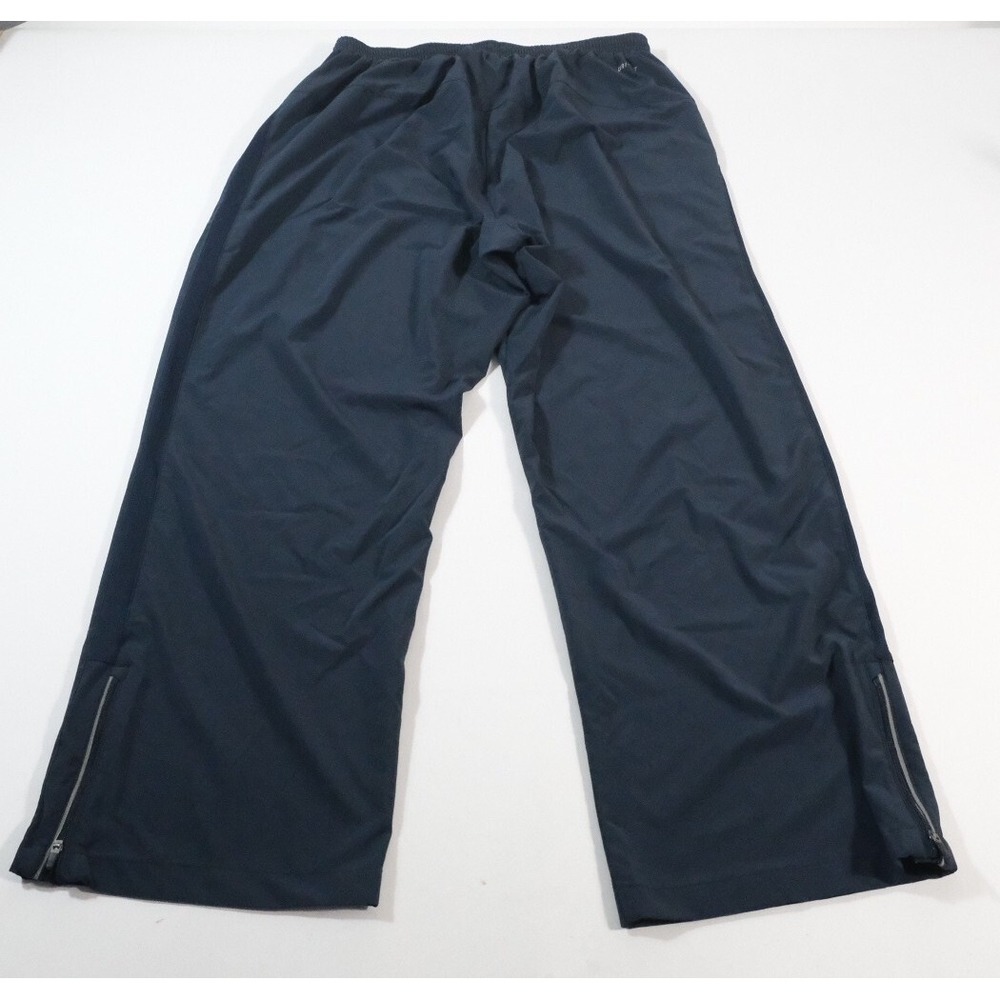 Nike Pants Womens XL Blue Dri-FIT Training Wide Leg Athletic Zipper Pockets - Picture 2 of 7